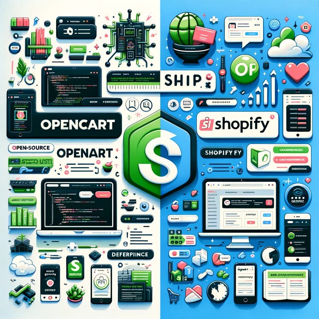 OpenCart vs Shopify