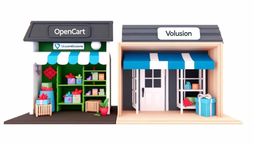 OpenCaart vs Volusion