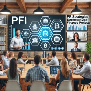 A live webinar session about PR strategies for Decentralized Finance (DeFi) projects.