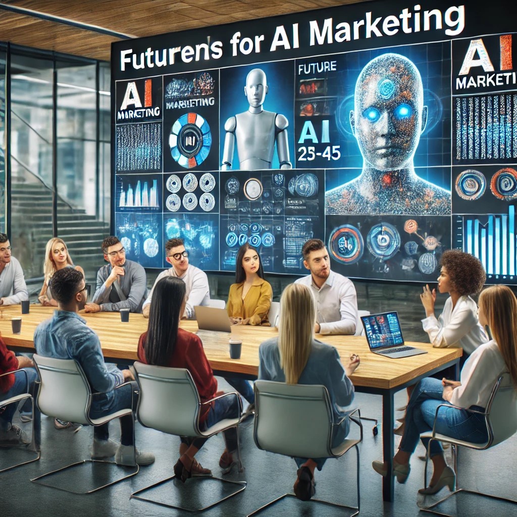 A live webinar session featuring a diverse group of AI marketing professionals