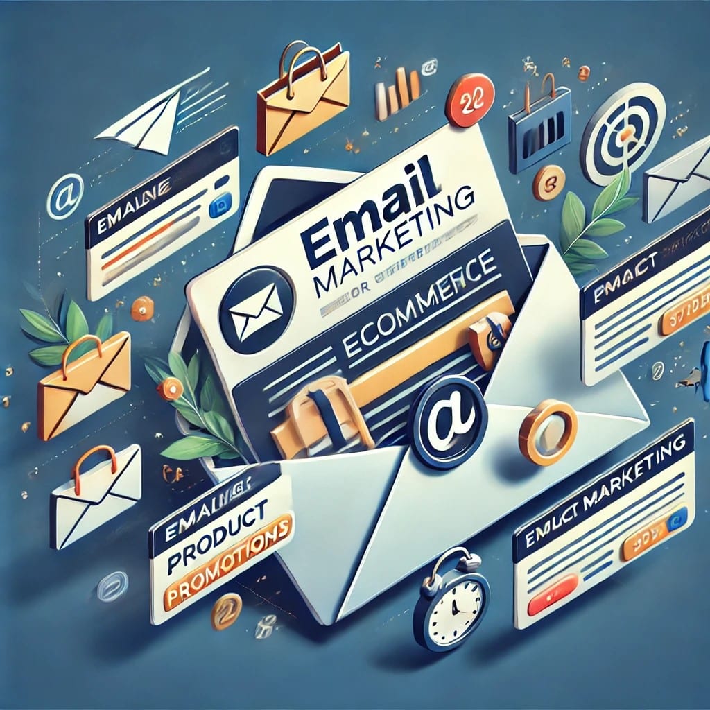 An image representing email marketing for ecommerce